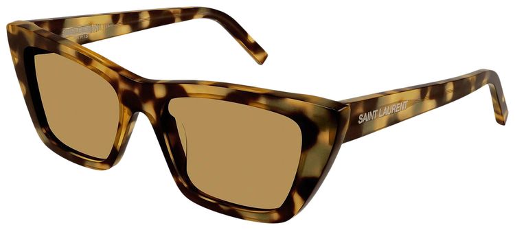 Saint Laurent Cat Eye Sunglasses HavanaBrown