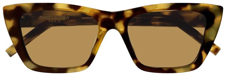 Saint Laurent Cat Eye Sunglasses HavanaBrown