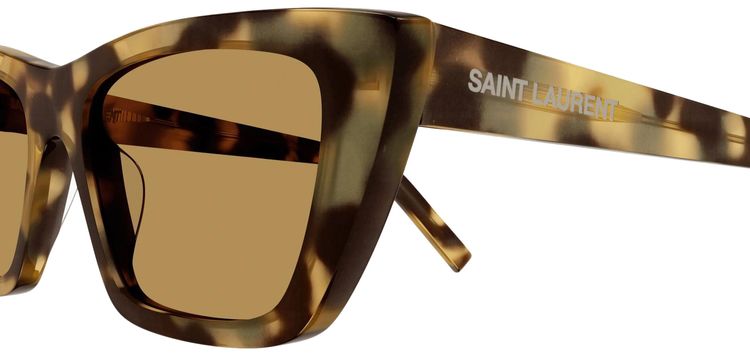 Saint Laurent Cat Eye Sunglasses HavanaBrown