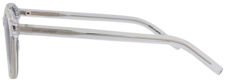 Saint Laurent Round Frame Sunglasses CrystalBlue