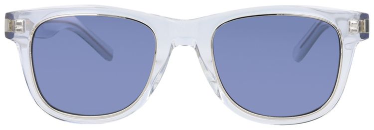 Saint Laurent Square Sunglasses CrystalBlue