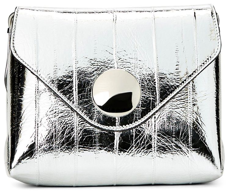 Khaite Bobbi Shoulder Bag Silver