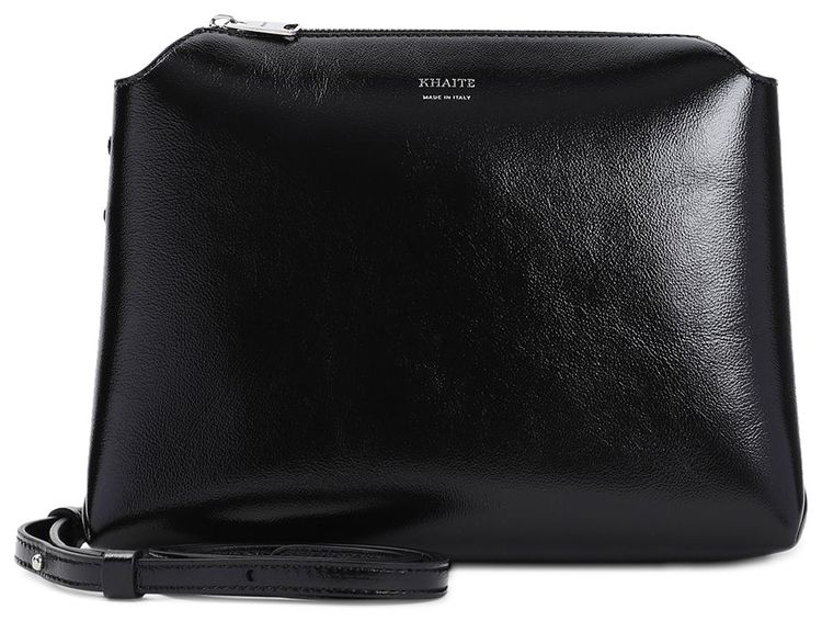 Khaite Lina Medium Crossbody Bag Black