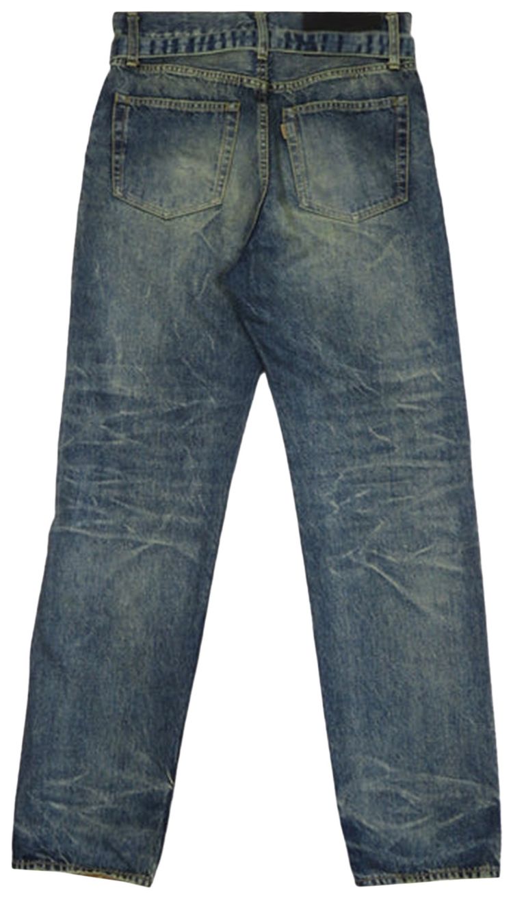 Sacai Denim Pants Blue