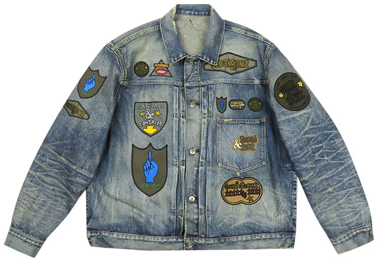 Sacai Gonz Denim Jacket Light Blue