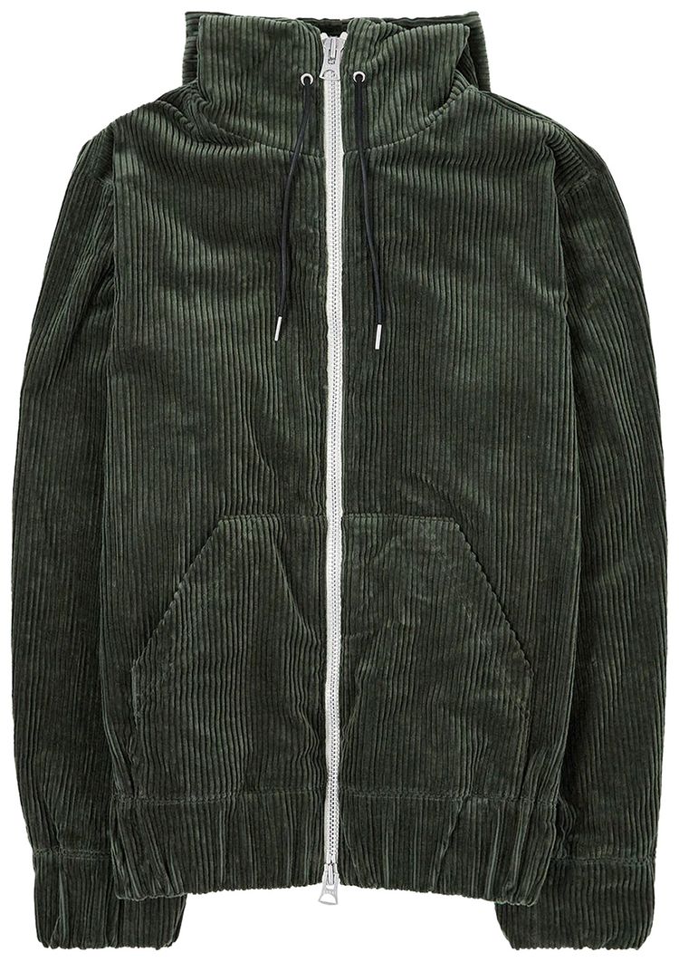 Sacai Corduroy Hoodie BKhaki