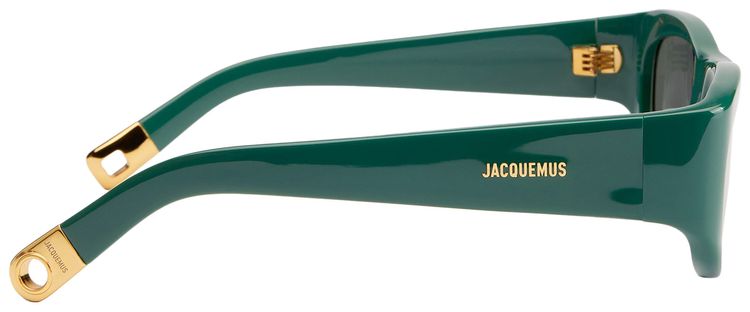 Jacquemus Pilota Sunglasses Black