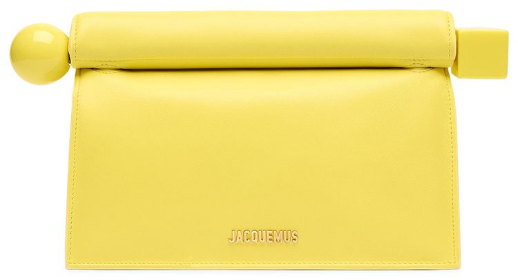 Jacquemus La Pochette Rond Carre Yellow