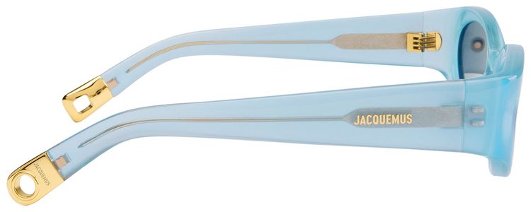 Jacquemus Ovalo Sunglasses Light Blue