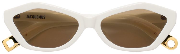 Jacquemus Carino Sunglasses White