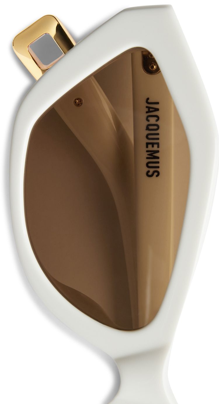 Jacquemus Carino Sunglasses White
