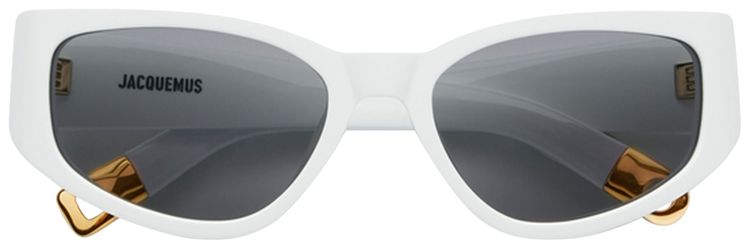 Jacquemus Gala Sunglasses White