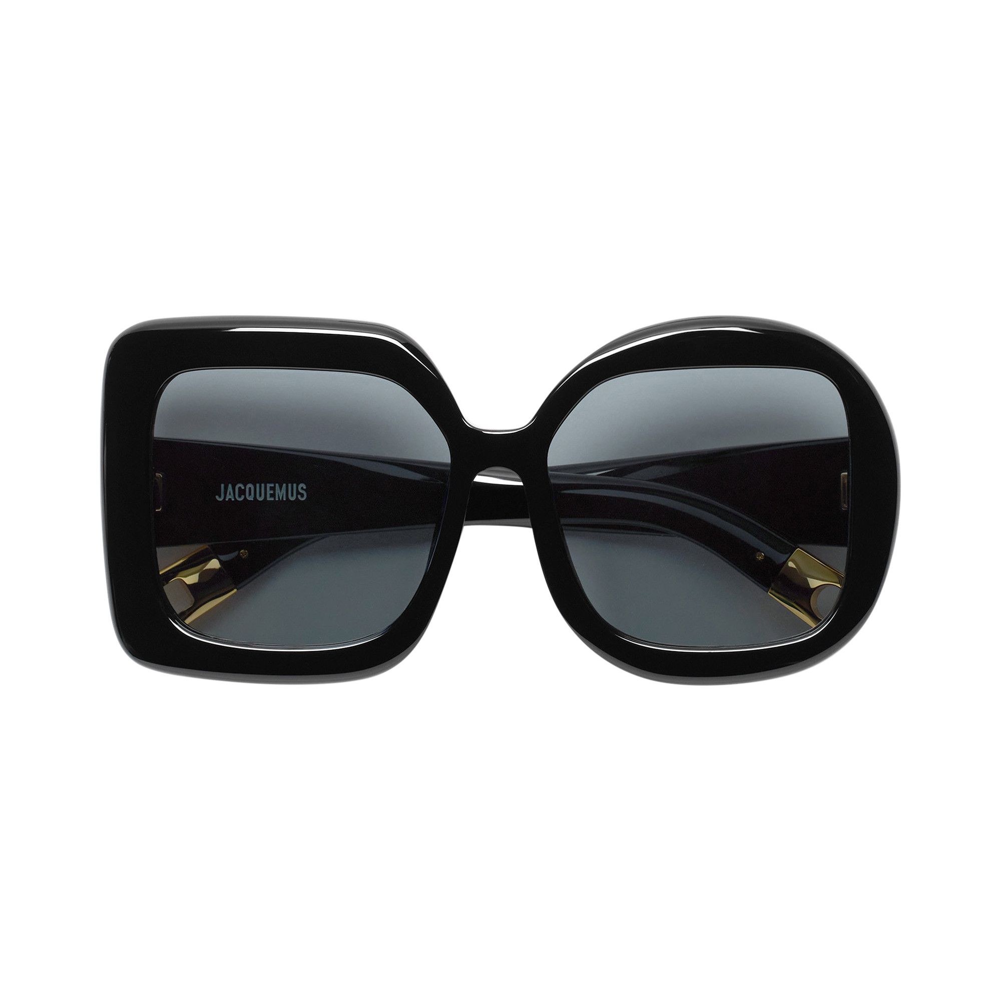 JACQUEMUS レクタンクルフレムサンクラス 24H246AC6985040 990 Jacquemus rectangle-frame Sunglasses | Black | FARFETCH