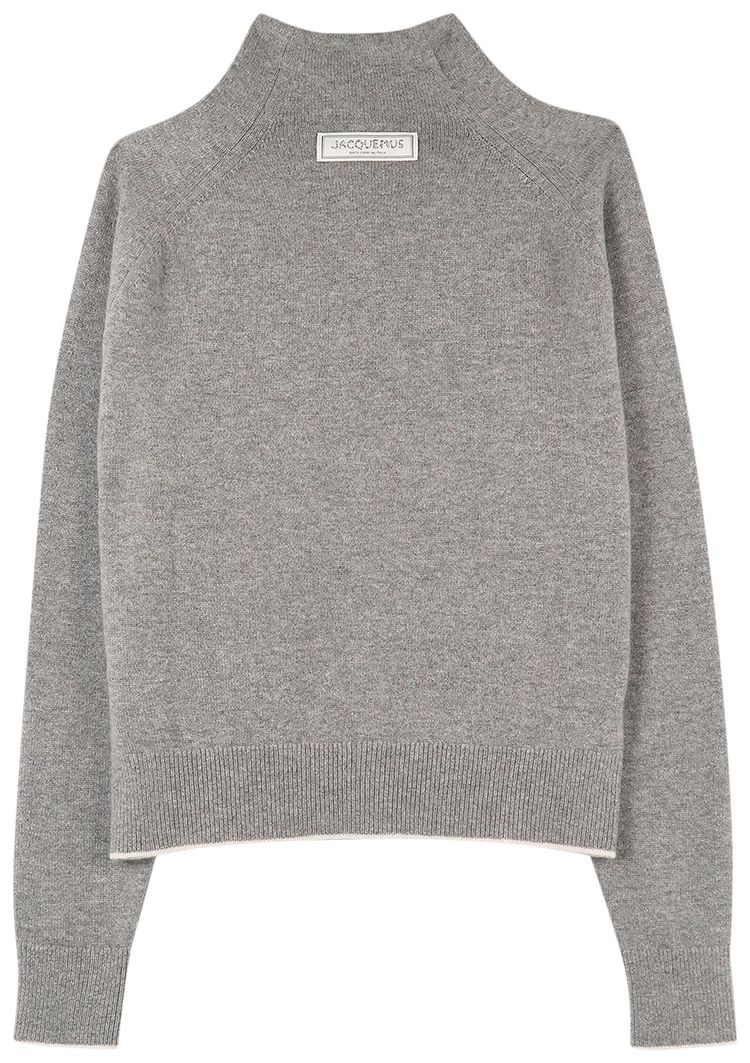 Jacquemus Pitatto Cardigan GreyOff White