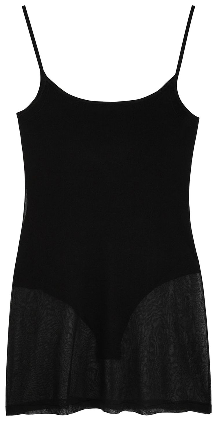Jacquemus Roupao Mini Tank Dress Black