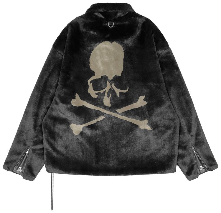 Mastermind Faux Fur Jacket Black