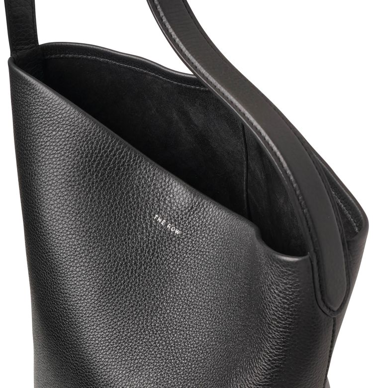 The Row Medium NS Park Tote Bag Black