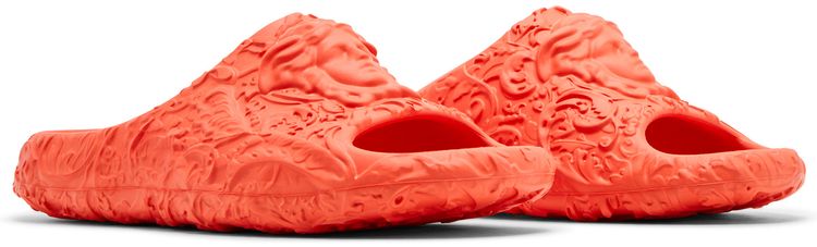 Versace Dimension Pool Slide Orange