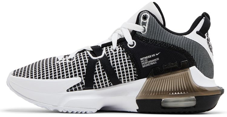 LeBron Witness 7 EP White Black