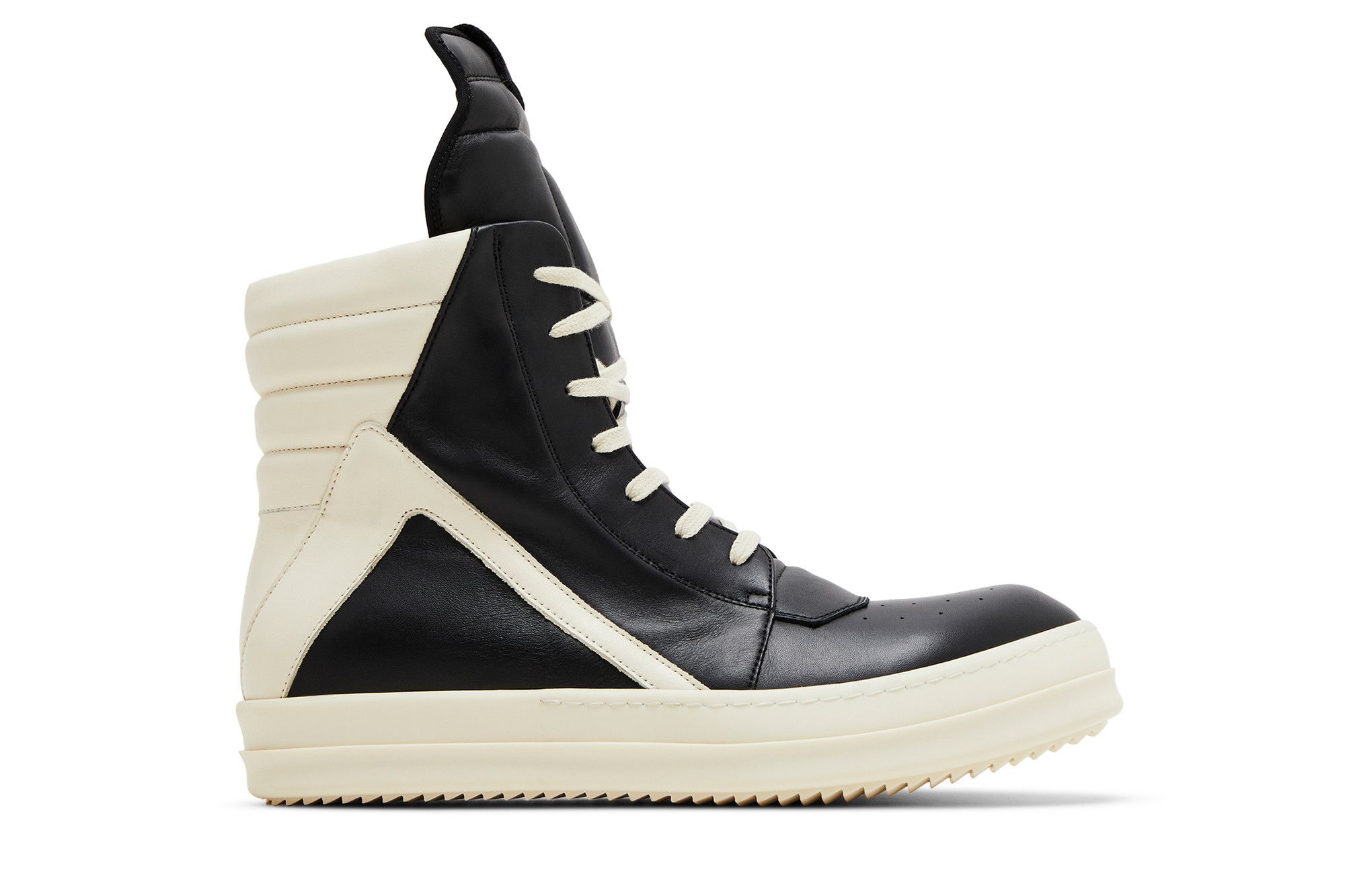 Buy Rick Owens EDFU Geobasket 'Black Milk' - RU01C4894 LPO