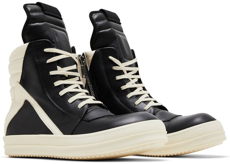 Rick Owens EDFU Geobasket Black Milk