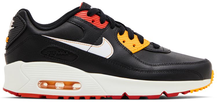Nike Air Max 90 Leather GS Black Cosmic Clay