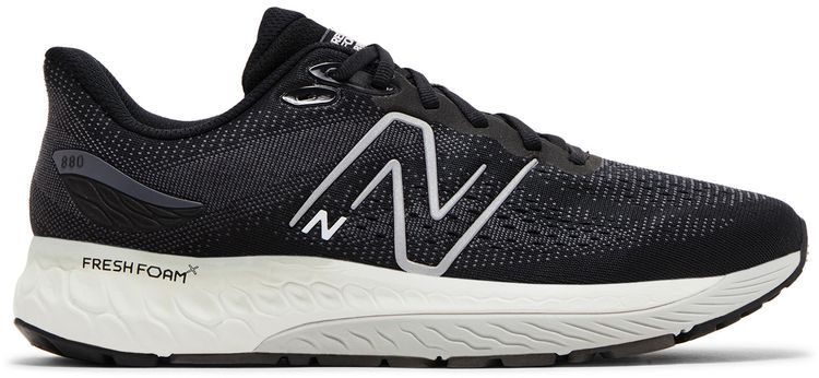 New Balance Fresh Foam X 880v12 4E Wide Black Light Aluminum