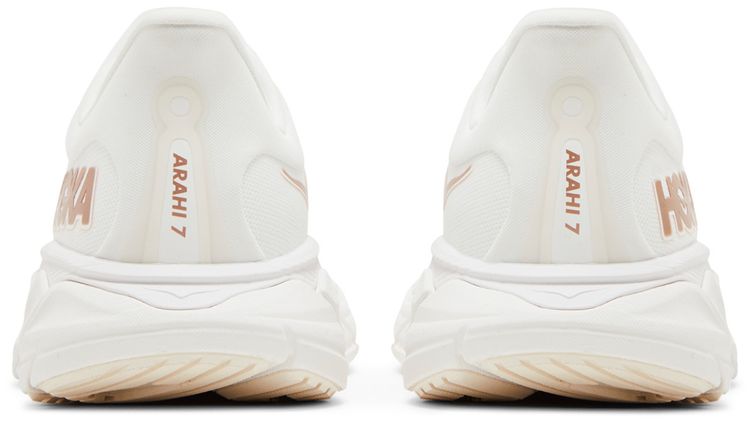 HOKA Wmns Arahi 7 Blanc De Blanc Rose Gold