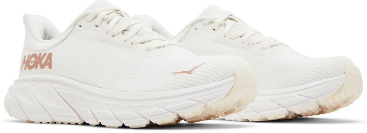 HOKA Wmns Arahi 7 Blanc De Blanc Rose Gold