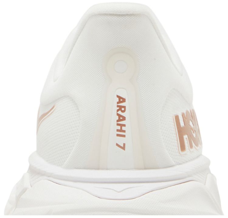 HOKA Wmns Arahi 7 Blanc De Blanc Rose Gold