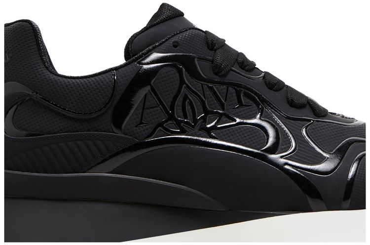 Alexander McQueen Sprint Runner Black White