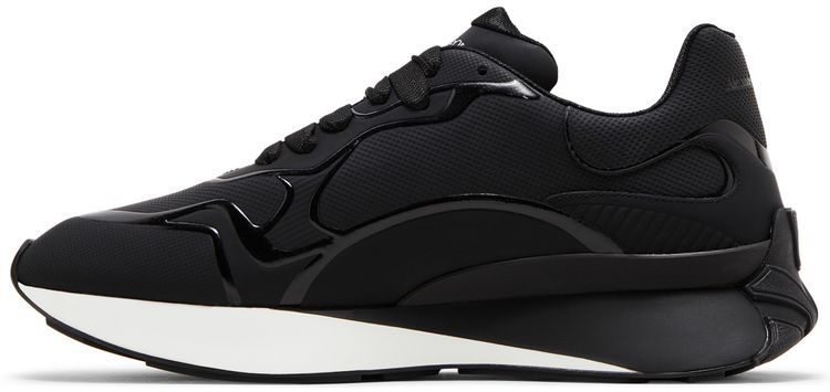 Alexander McQueen Sprint Runner Black White