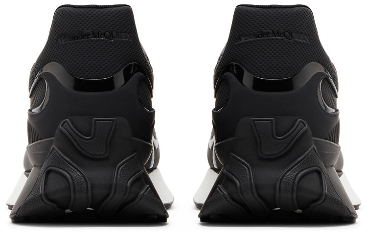 Alexander McQueen Sprint Runner Black White