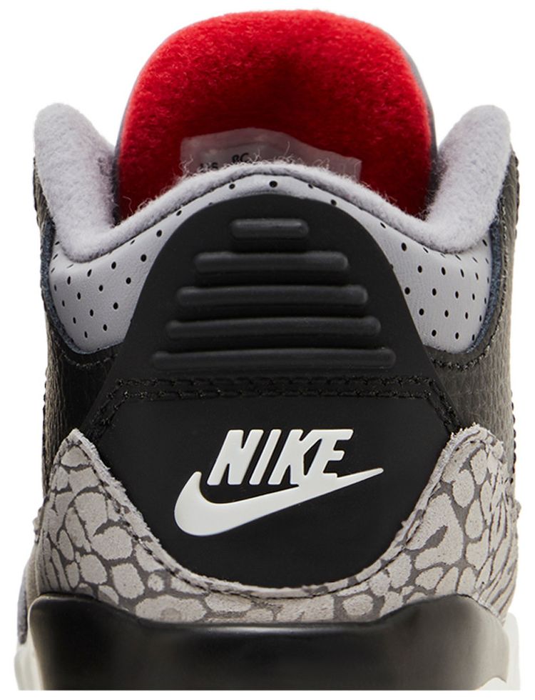 Air Jordan 3 Retro OG TD Black Cement 2024