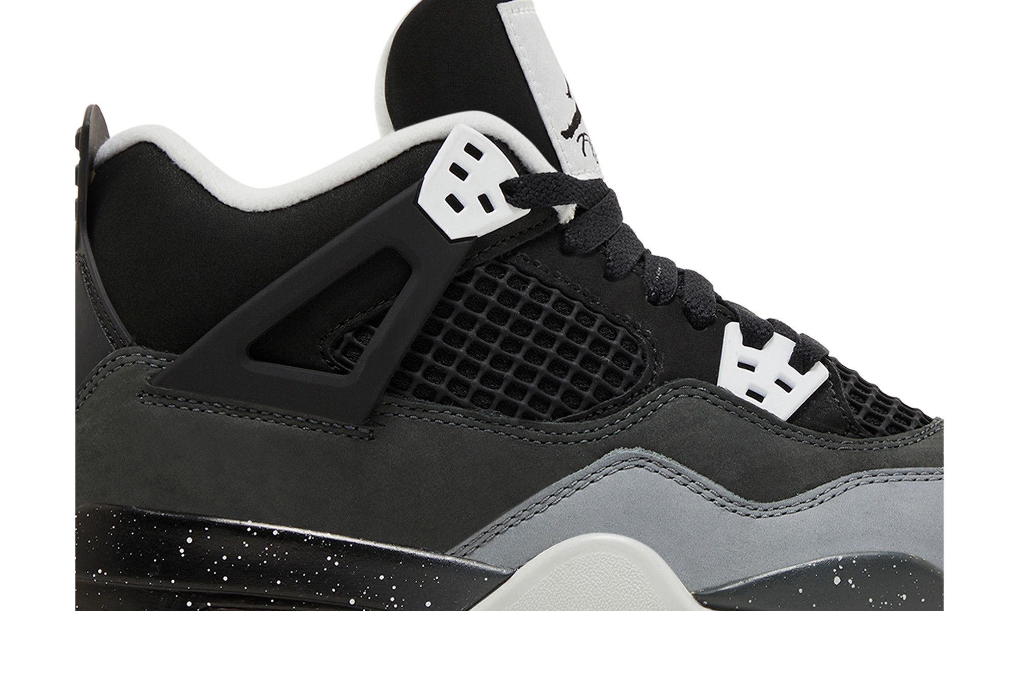 Size 3.5 Air Jordan 4 Retro GS 'Fear' 2024