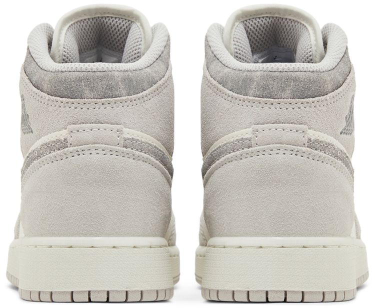 Air Jordan 1 Mid SE GS Neutral Grey Sail