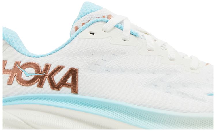 HOKA Wmns Clifton 9 Wide Frost Rose Gold