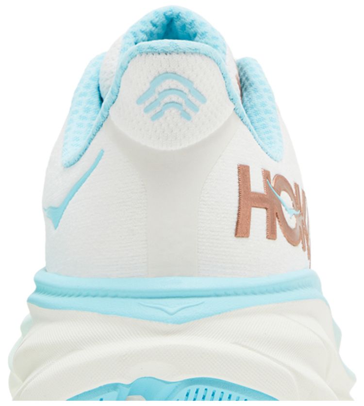HOKA Wmns Clifton 9 Wide Frost Rose Gold