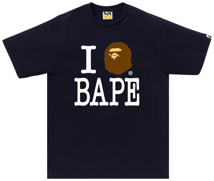 BAPE I Love BAPE Tee Black
