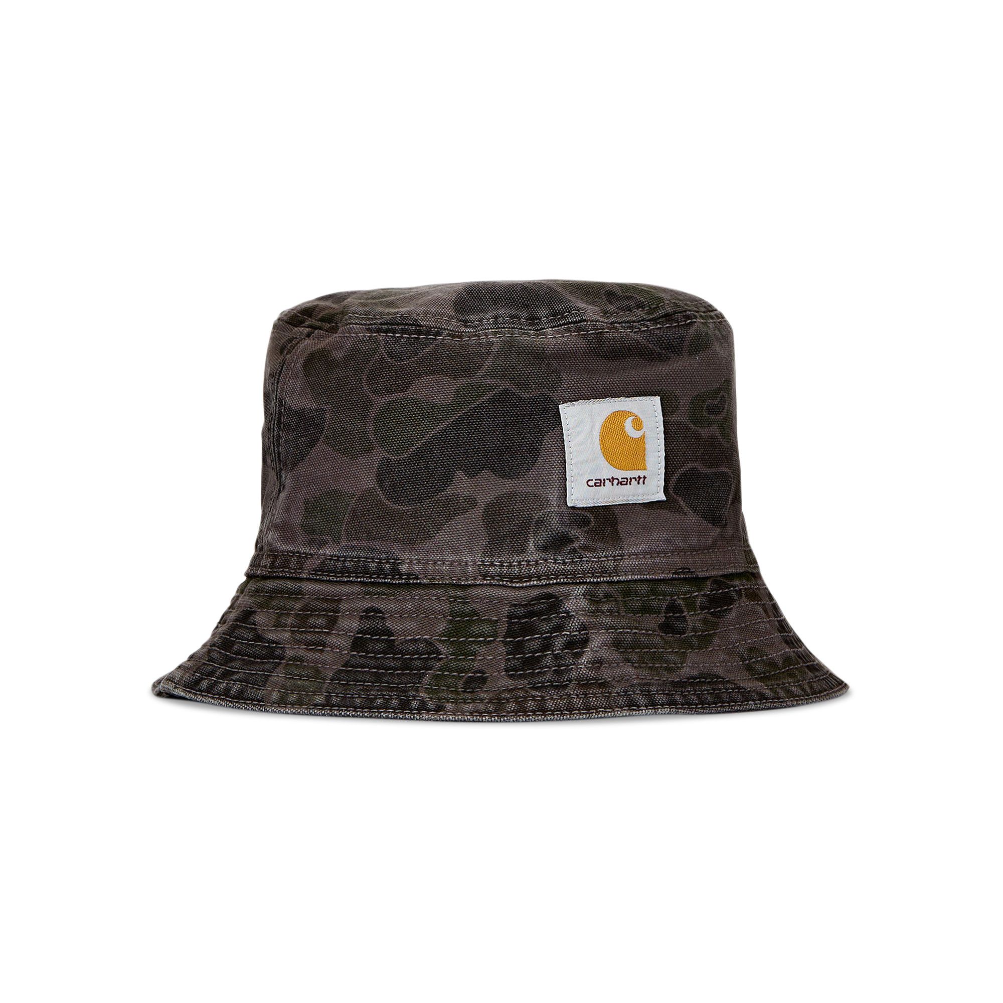Size s/m Carhartt WIP Duck Bucket Hat 'Graphite Camo'