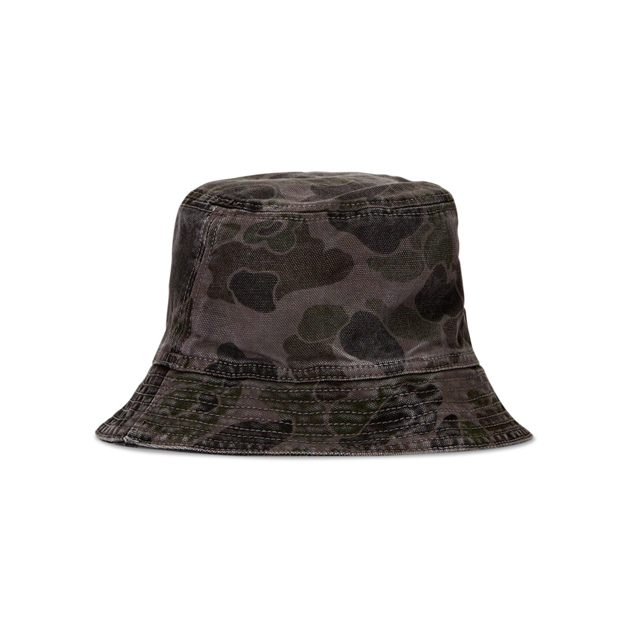 【CARHARTT WIP】24fw DUCK BUCKET HAT Carhartt WIP Duck Bucket Hat (Camo Duck / Green/Graphite