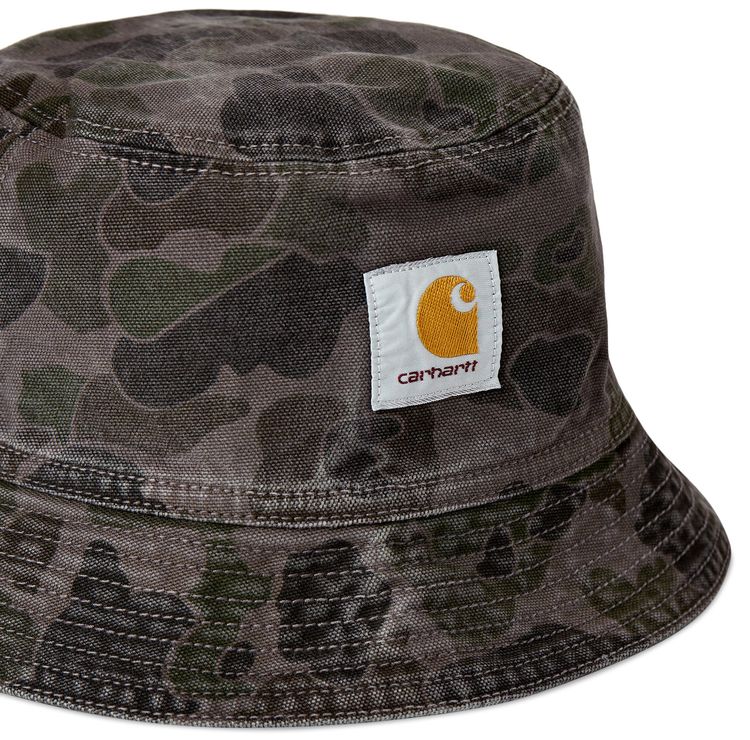 Carhartt WIP Duck Bucket Hat Graphite Camo