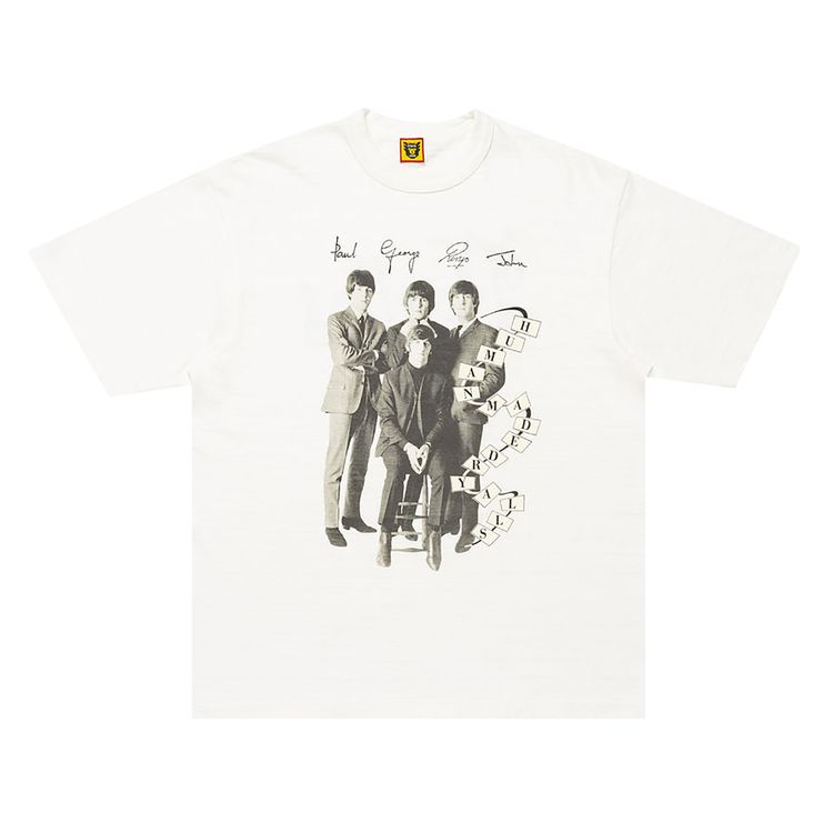 Human Made Beatles T Shirt White