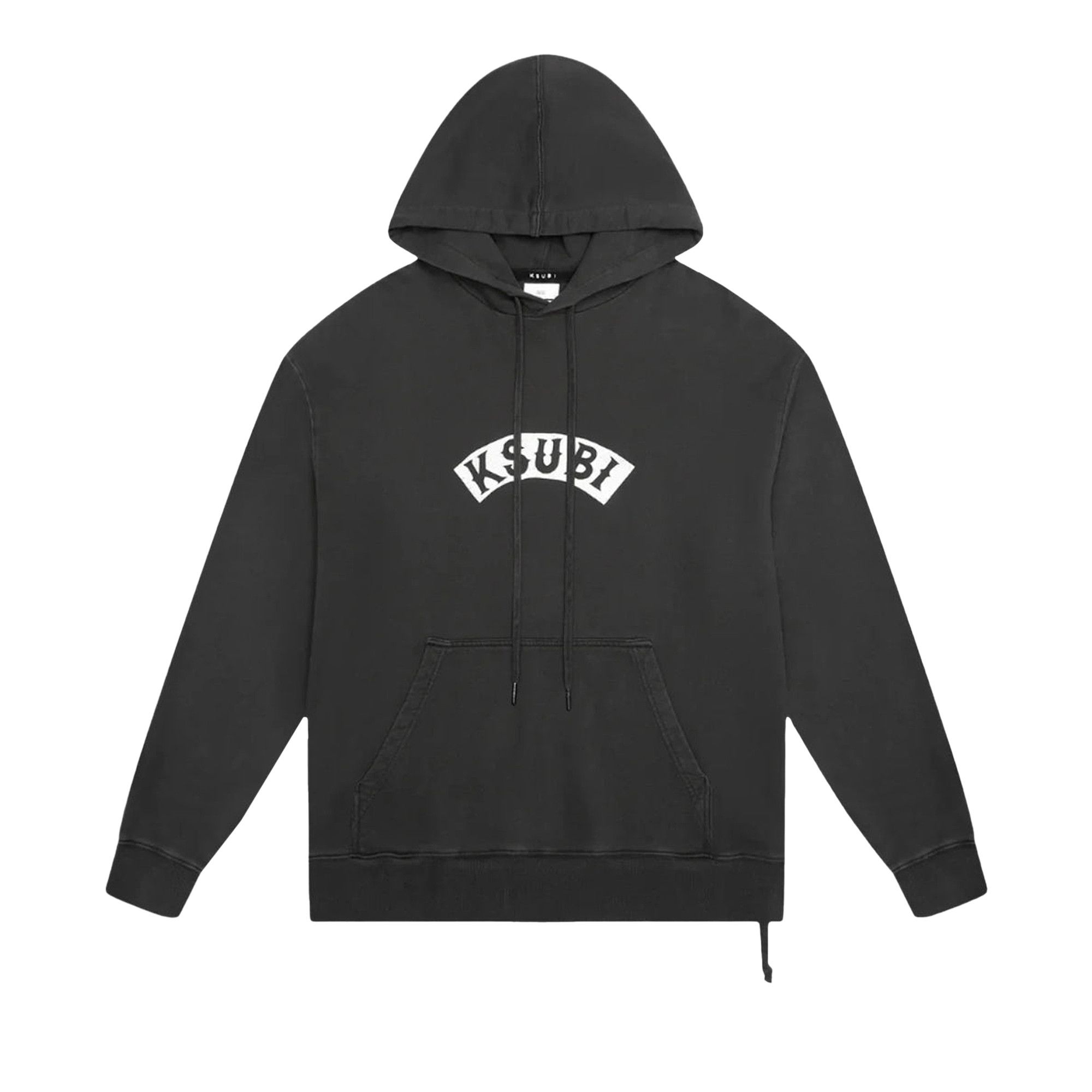 Buy Ksubi Baddies Biggie Faded Hoodie 'Black' - MFA24FL018