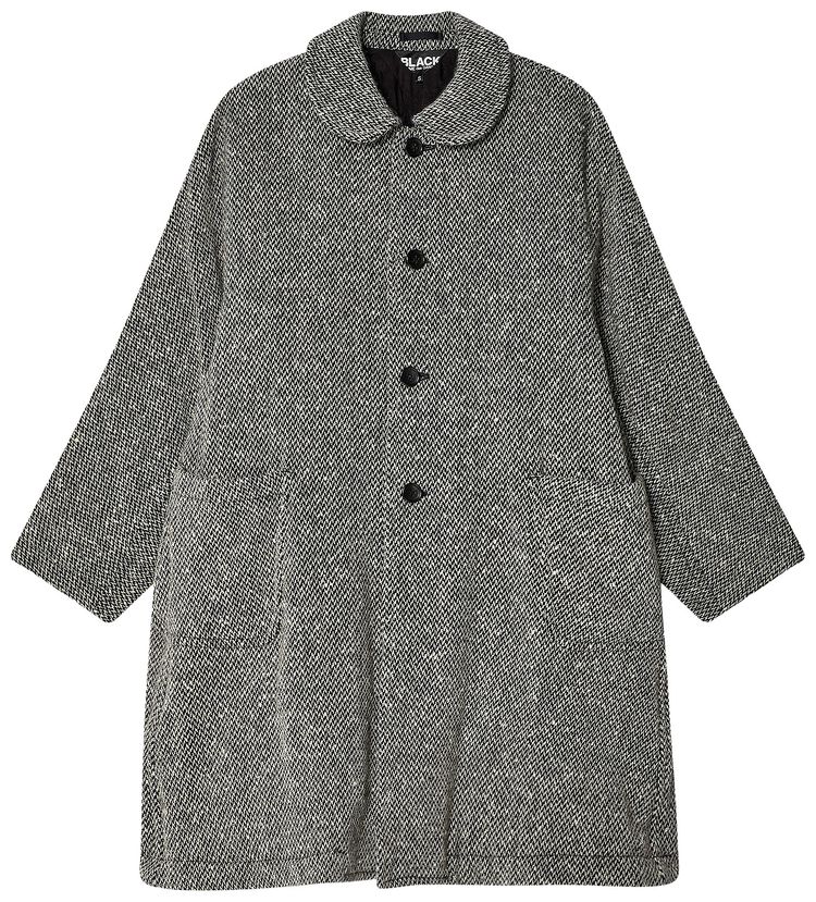 Comme des Garcons Coat BlackWhite