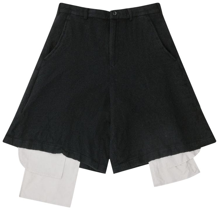 Comme des Garcons Wool Tapered Pant Black