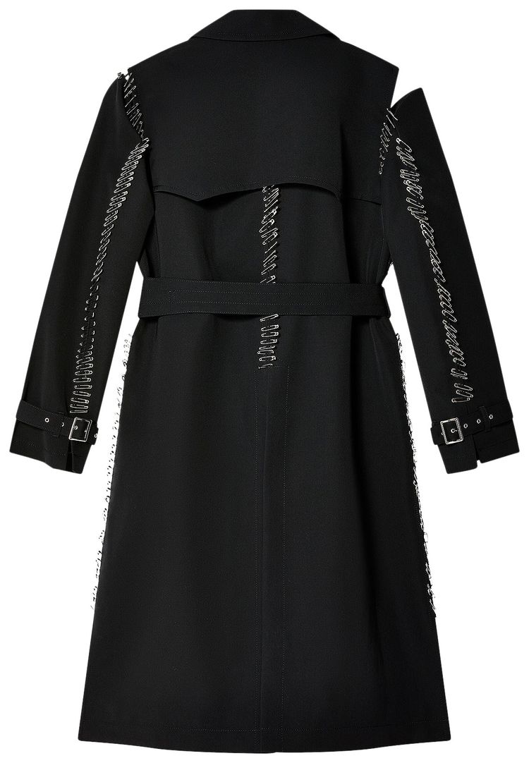 Comme des Garcons Double Row Buttons Coat Black