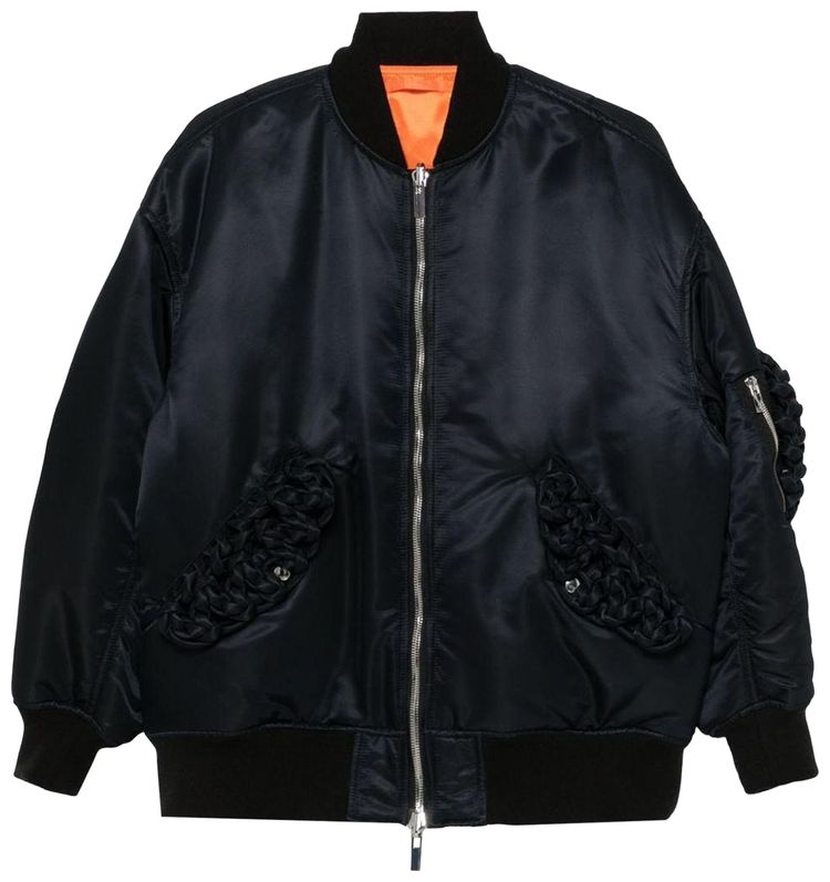 Comme des Garcons Woven Blouson Black