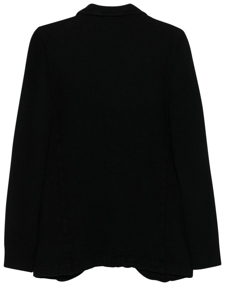 Comme des Garcons Loose Woven Jacket Black