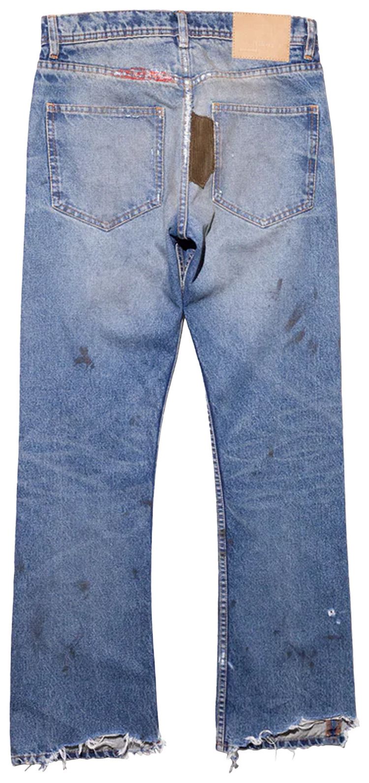 Enfants Riches Deprimes Patchwork Flare Jeans Blue